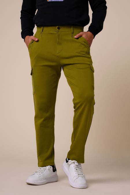 Mens Slim Fit Cargo Trouser