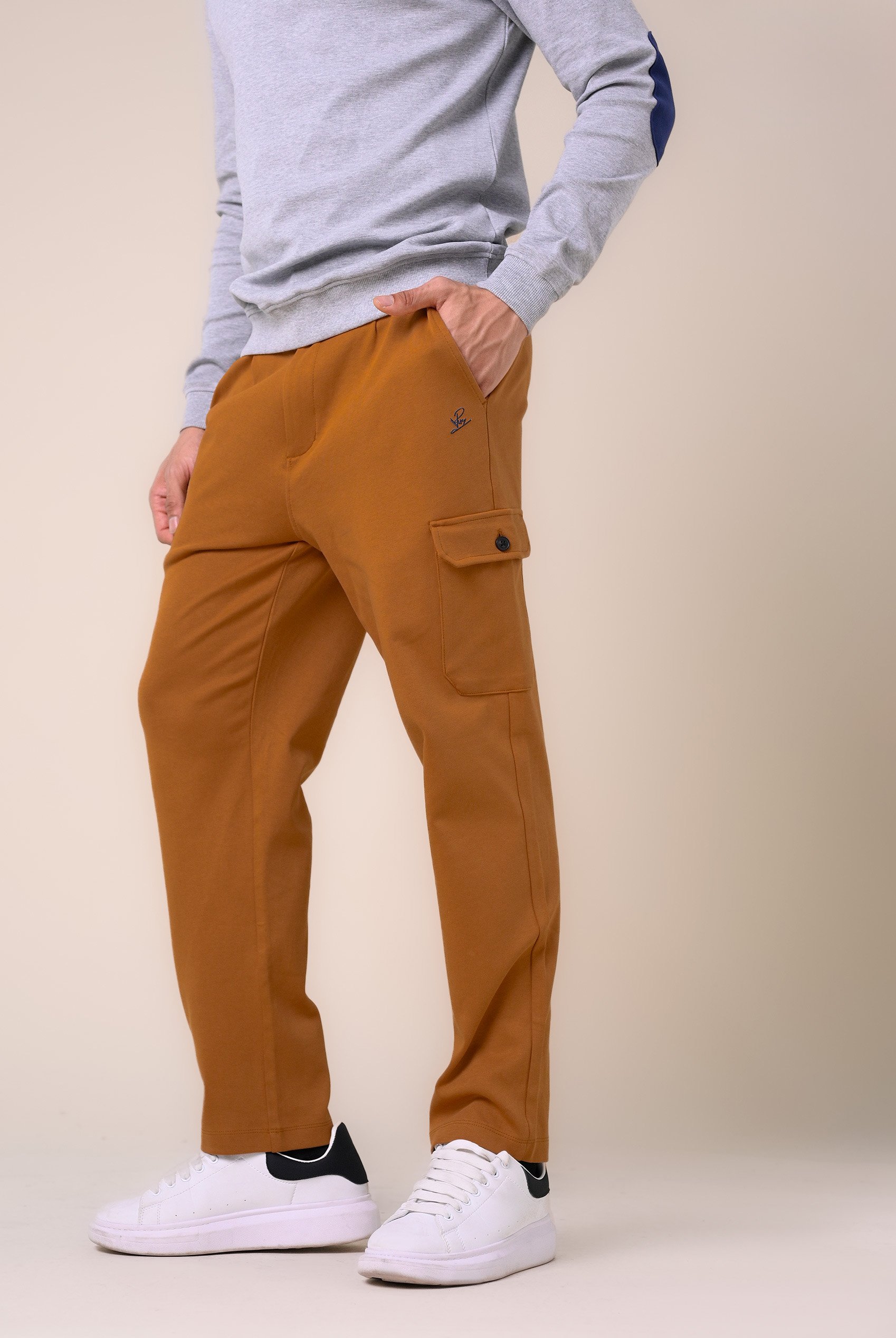 Mens Slim Fit Cargo Trouser