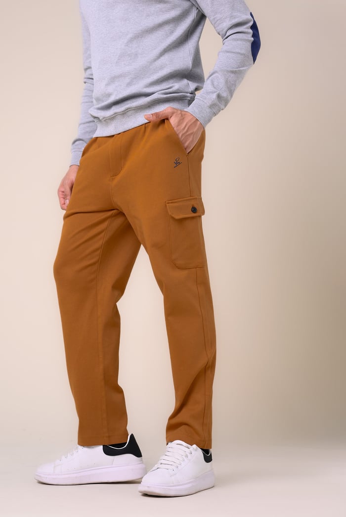 Mens Slim Fit Cargo Trouser