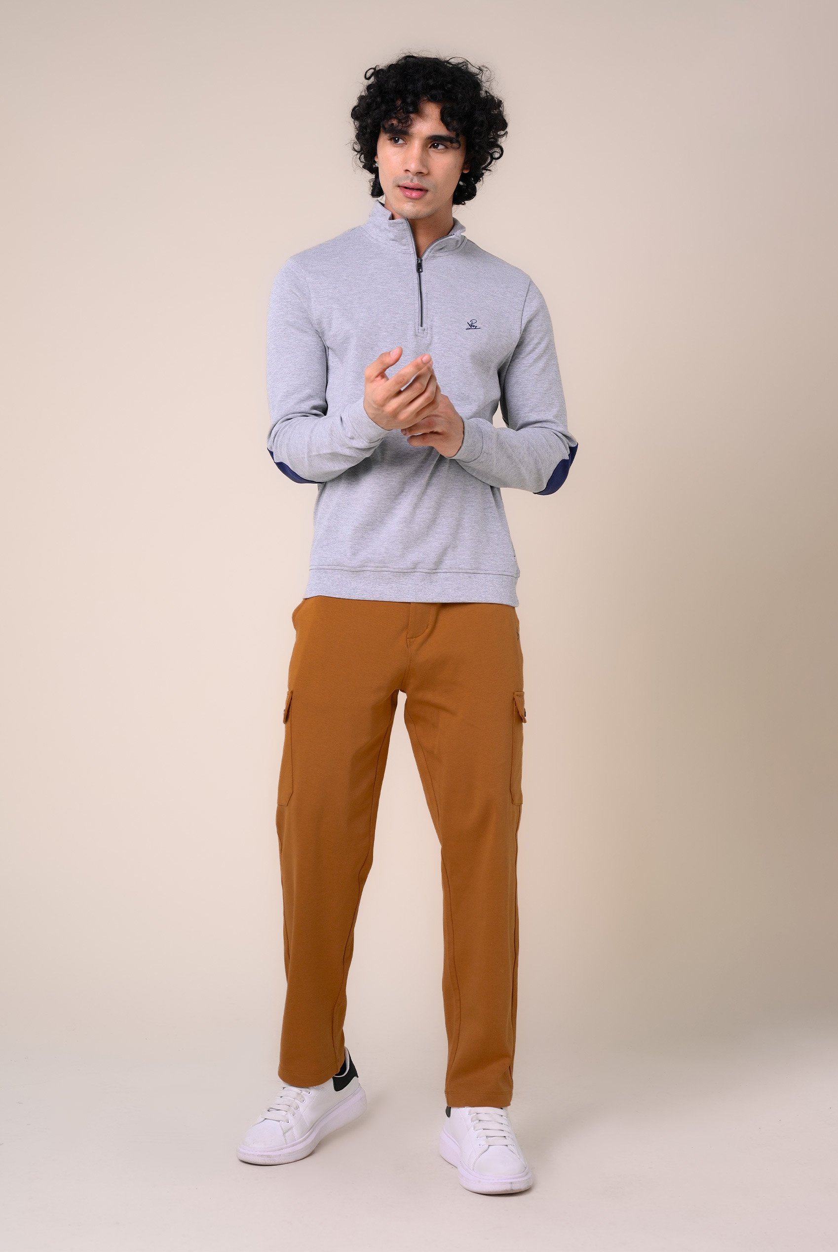 Mens Slim Fit Cargo Trouser