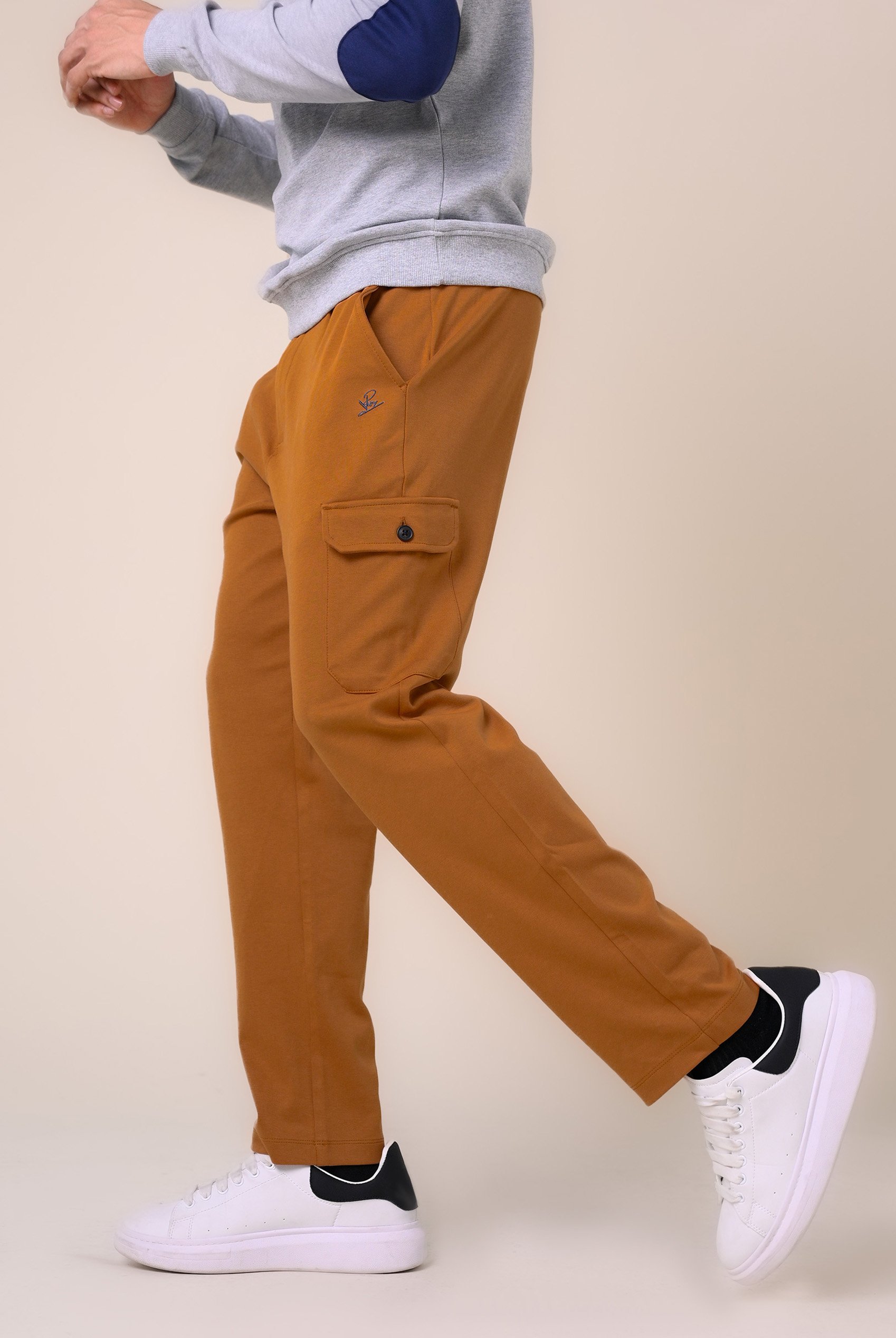 Mens Slim Fit Cargo Trouser