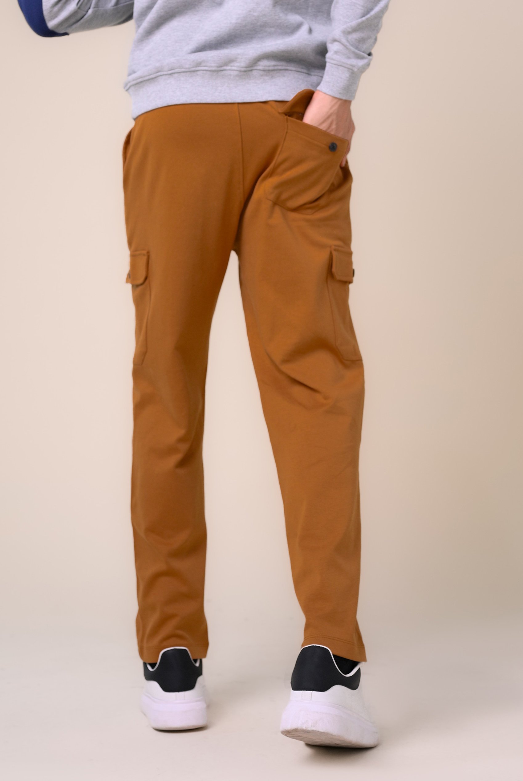 Mens Slim Fit Cargo Trouser
