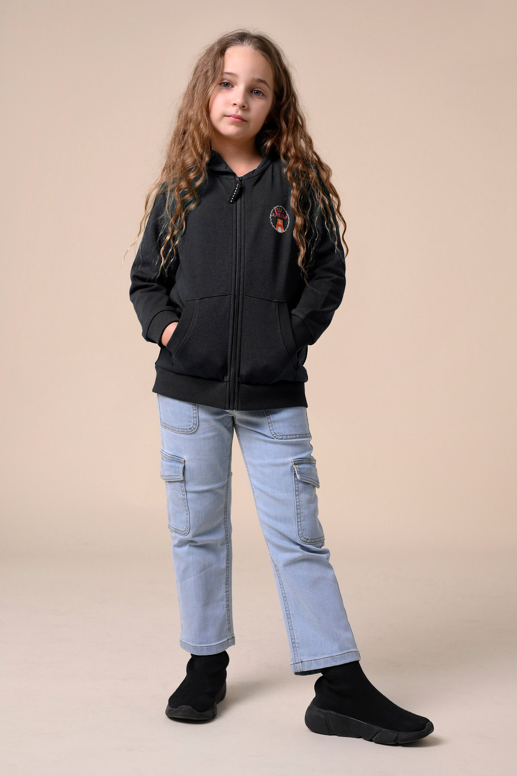 Girls Let It Snow Hoodie  (2yrs-9yrs)