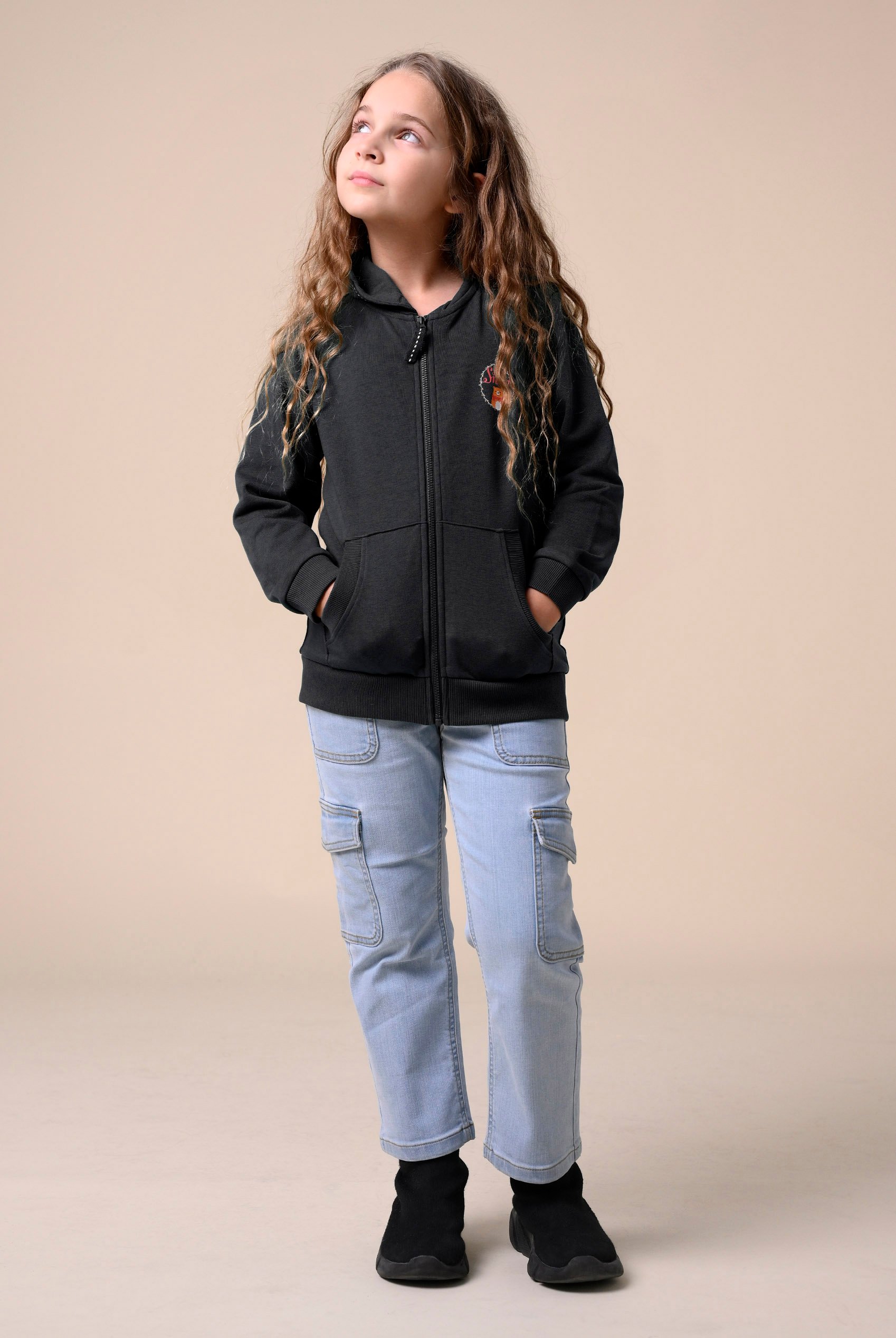 Girls Let It Snow Hoodie  (2yrs-9yrs)