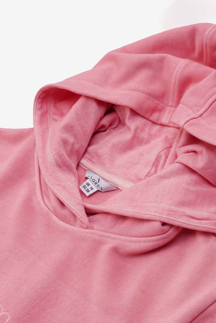 Womens Front Embroidery Hoodie