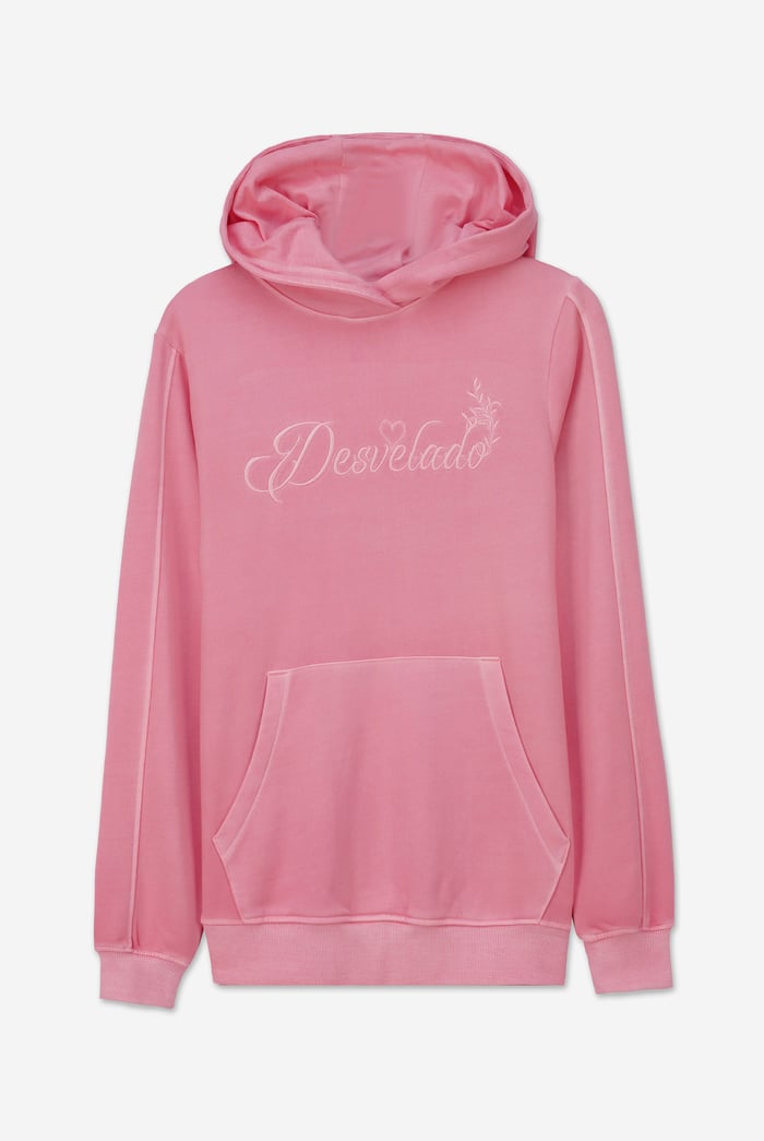 Womens Front Embroidery Hoodie