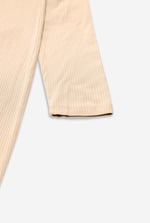 Womens Front Slit Ribbed Midi Dress