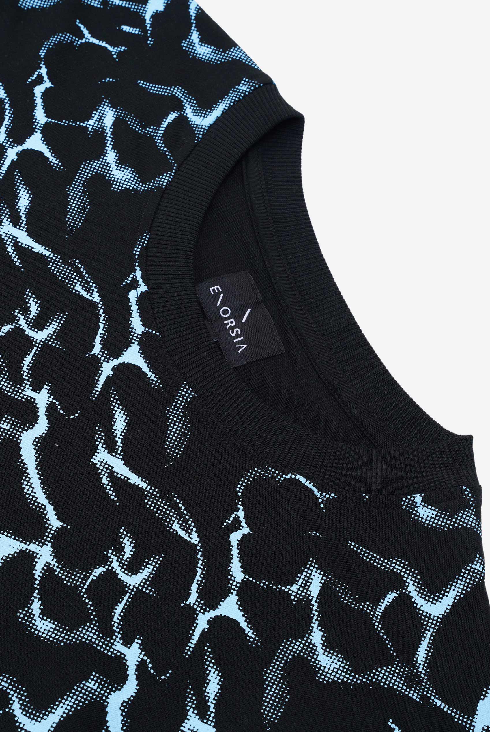 Mens Crack Print Sweatshirt