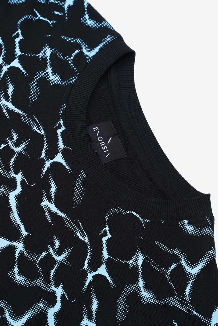 Mens Crack Print Sweatshirt