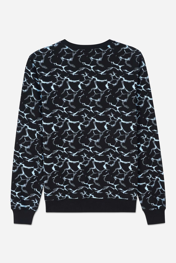 Mens Crack Print Sweatshirt