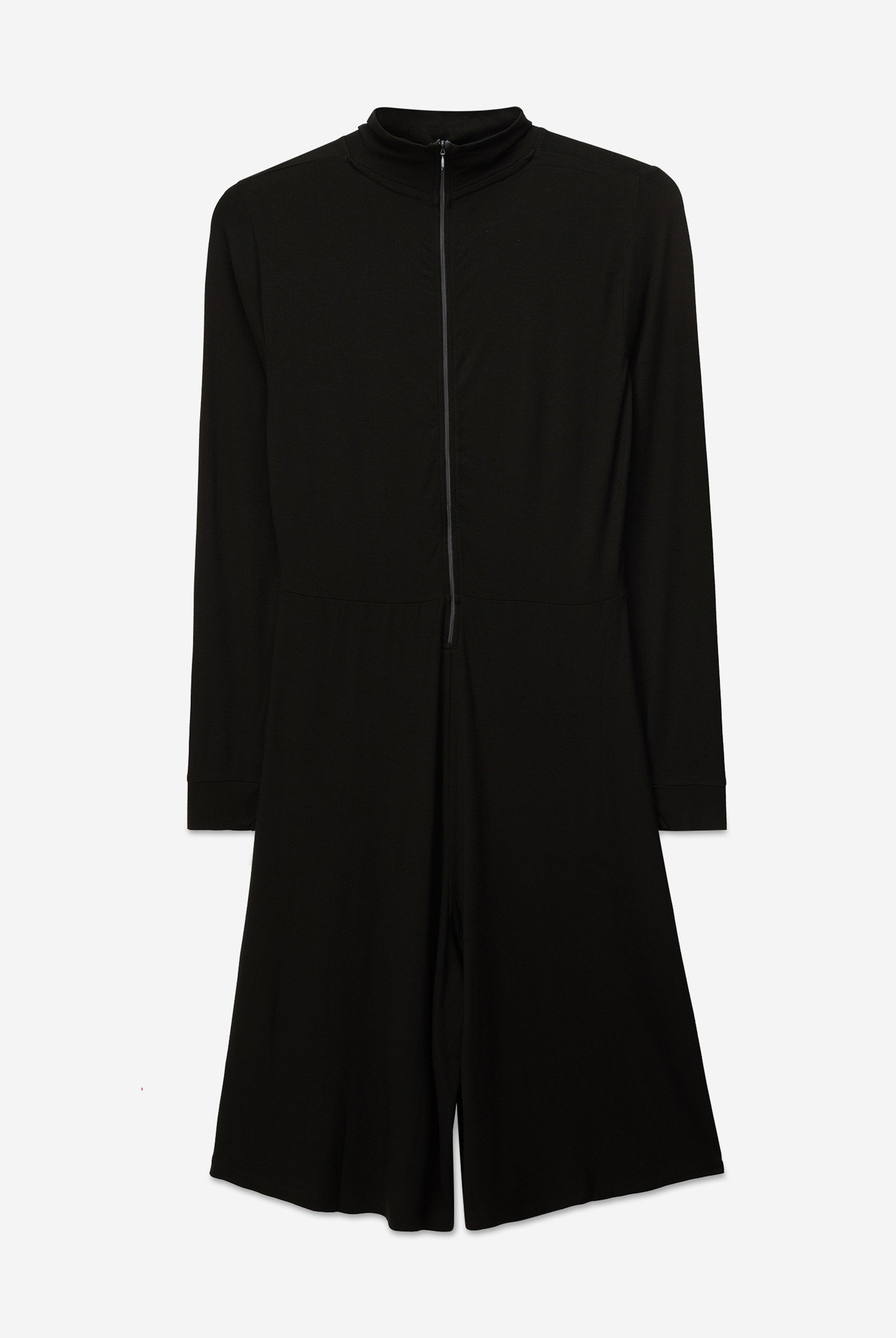 Womens High Neck Long Sleeve Playsuit