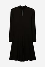 Womens High Neck Long Sleeve Playsuit