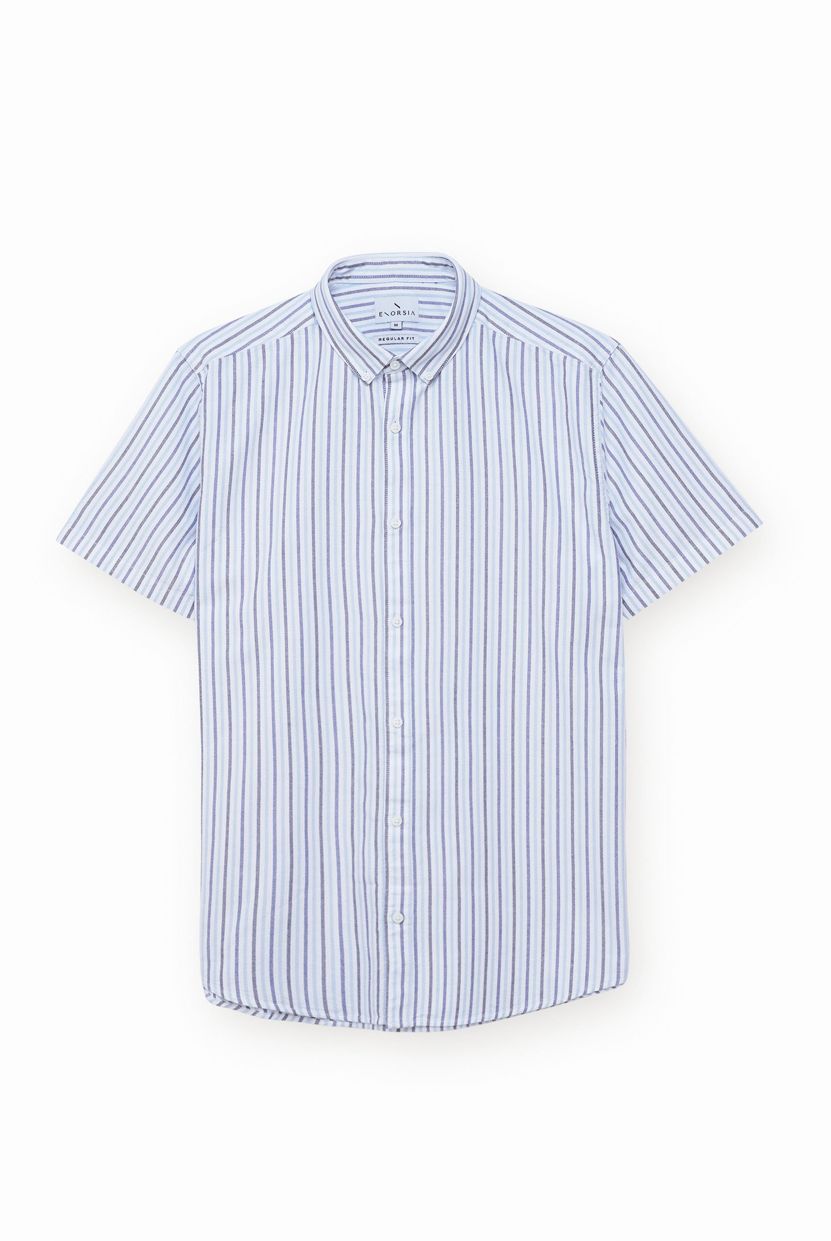 Stripe Short Sleeve Oxfrod Shirt