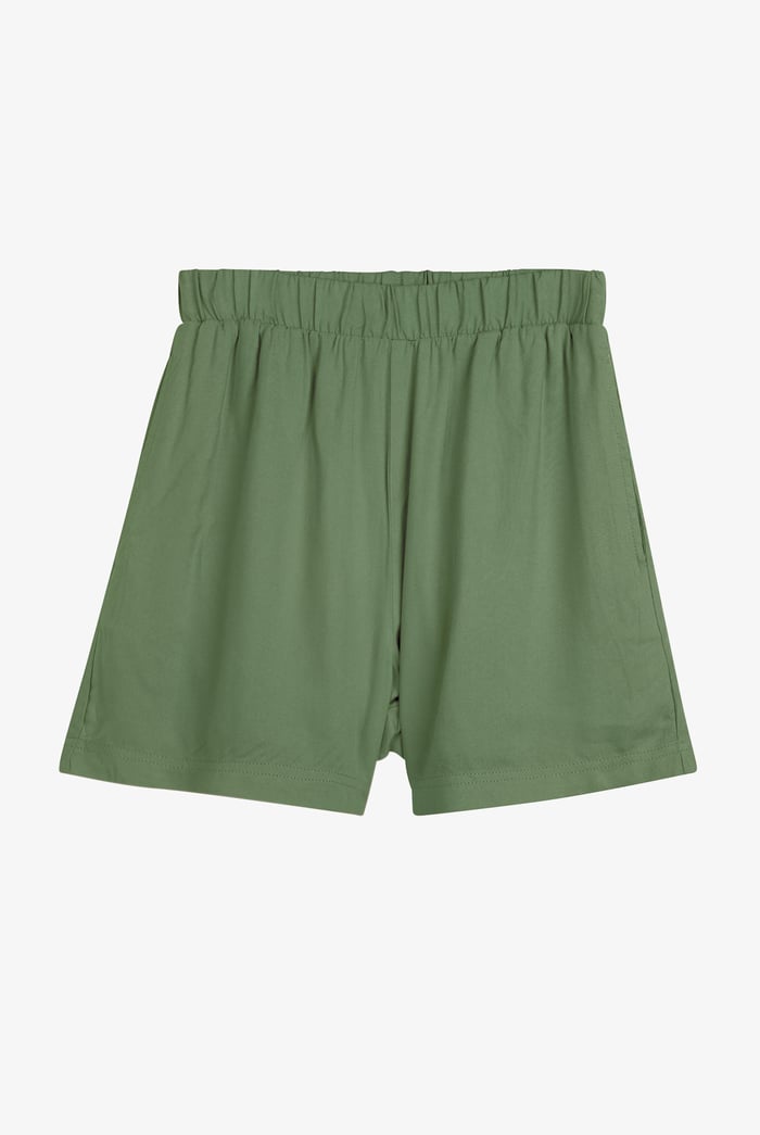 Elasticated Viscose Shorts