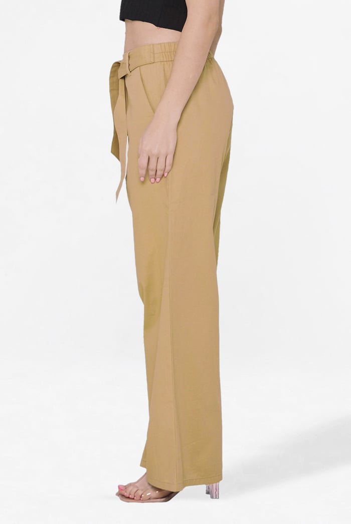 Comfort Stretch Wide Leg Trousers