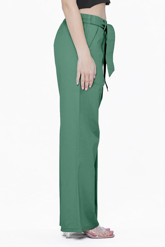 Comfort Stretch Wide Leg Trousers