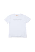 Crew Neck Shiny Printed T-Shirt