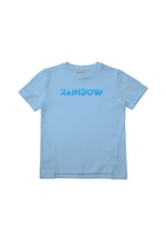 Crew Neck Shiny Printed T-Shirt