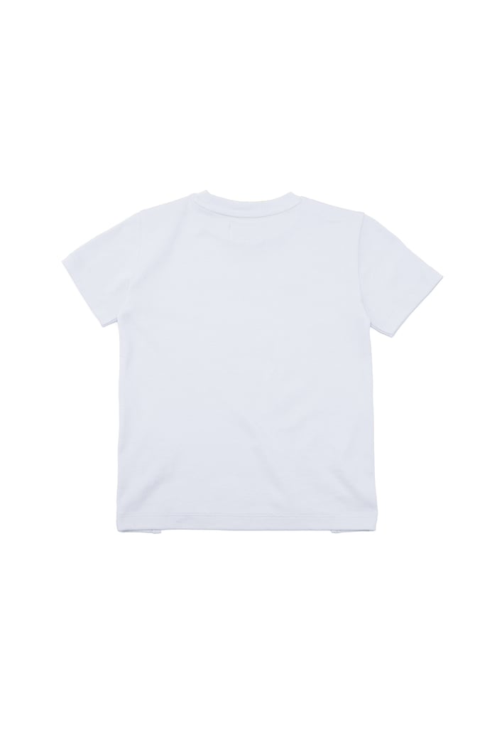 Crew Neck Shiny Printed T-Shirt