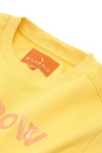 Crew Neck Shiny Printed T-Shirt