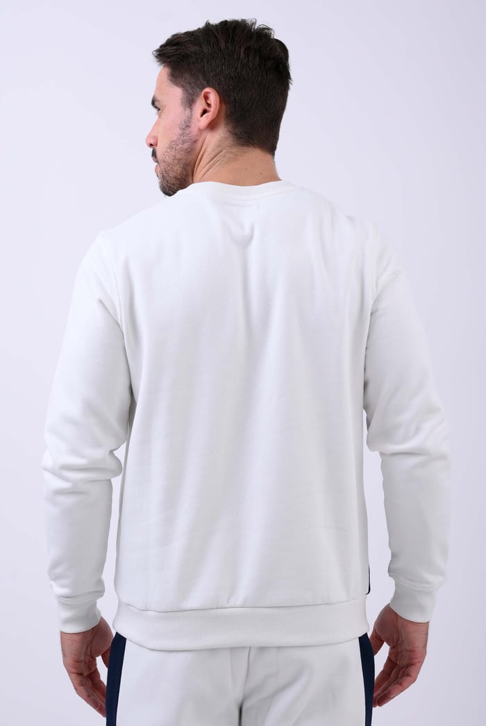 Crew Neck Colour Block Sweatshirt
