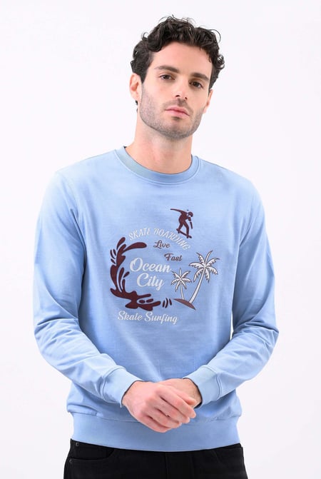 Red Paradise Surf Sweatshirt