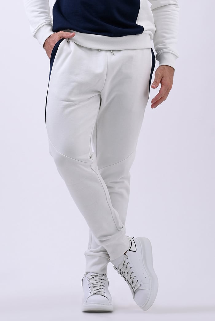 Colour Block Jersey Track Jogger