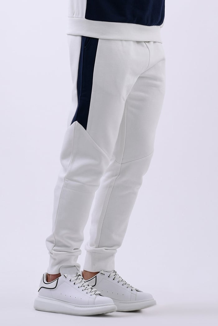 Colour Block Jersey Track Jogger