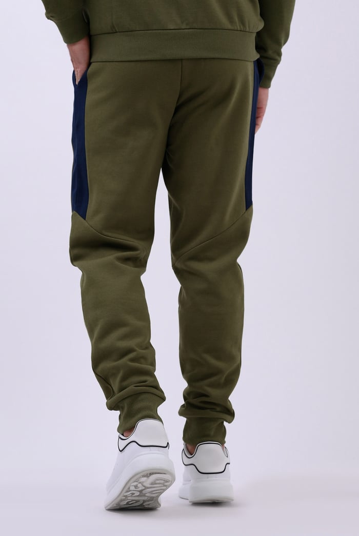 Colour Block Jersey Track Jogger