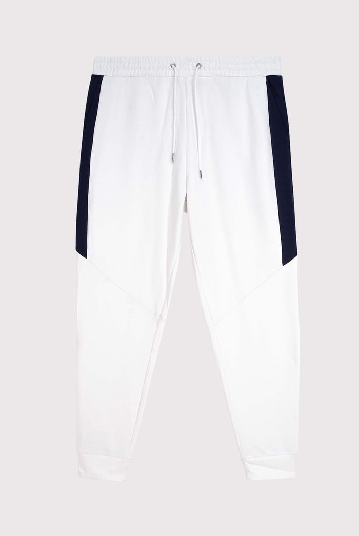 Colour Block Jersey Track Jogger