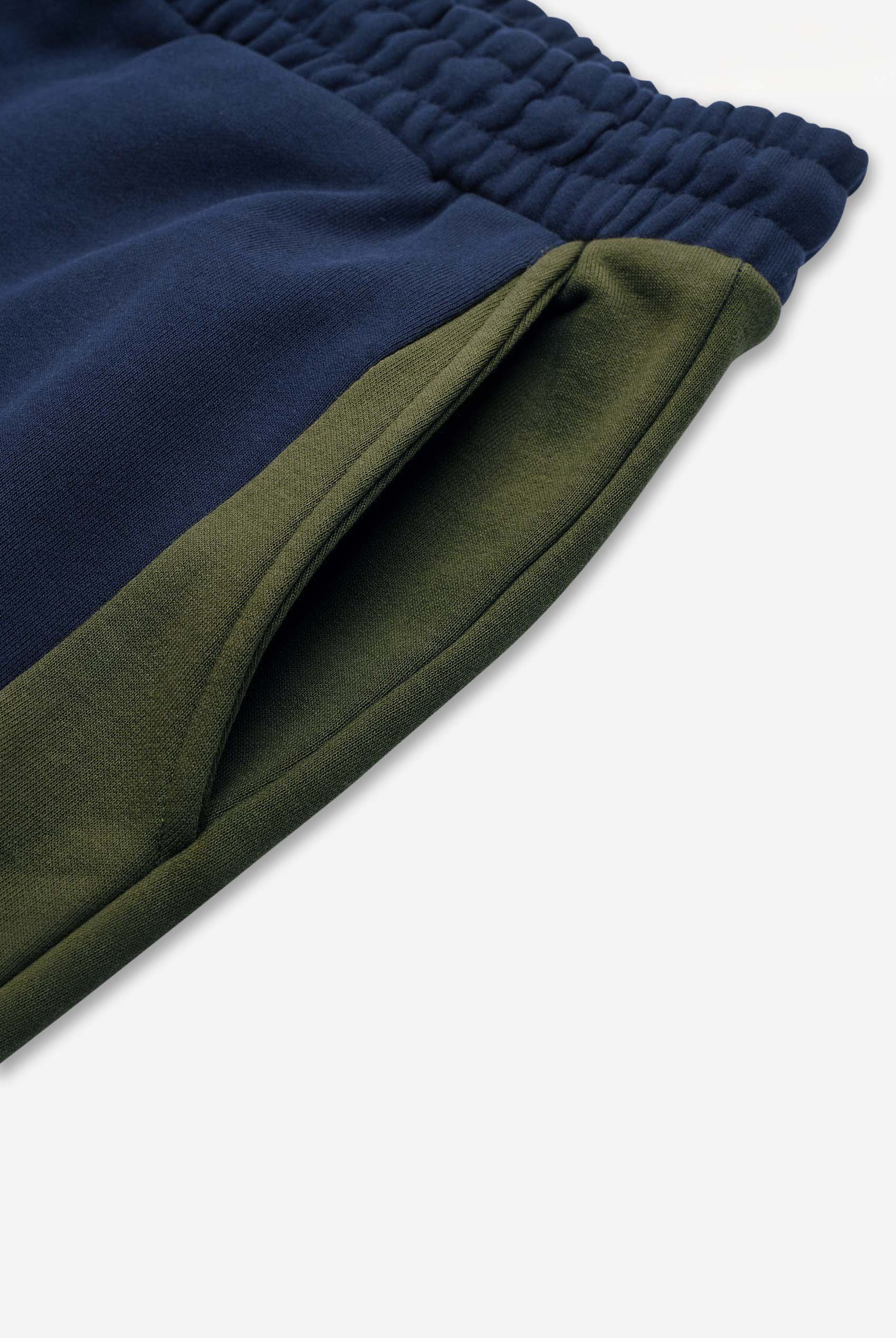 Colour Block Jersey Track Jogger