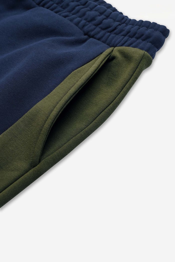 Colour Block Jersey Track Jogger