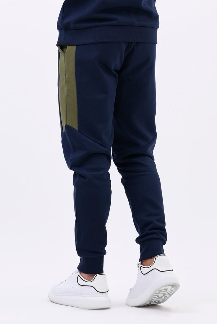 Colour Block Jersey Track Jogger