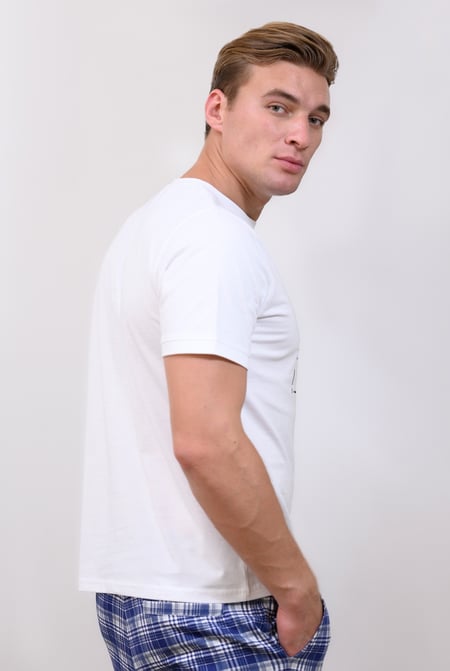 White Soft Cotton Short Sleeve T-Shirt