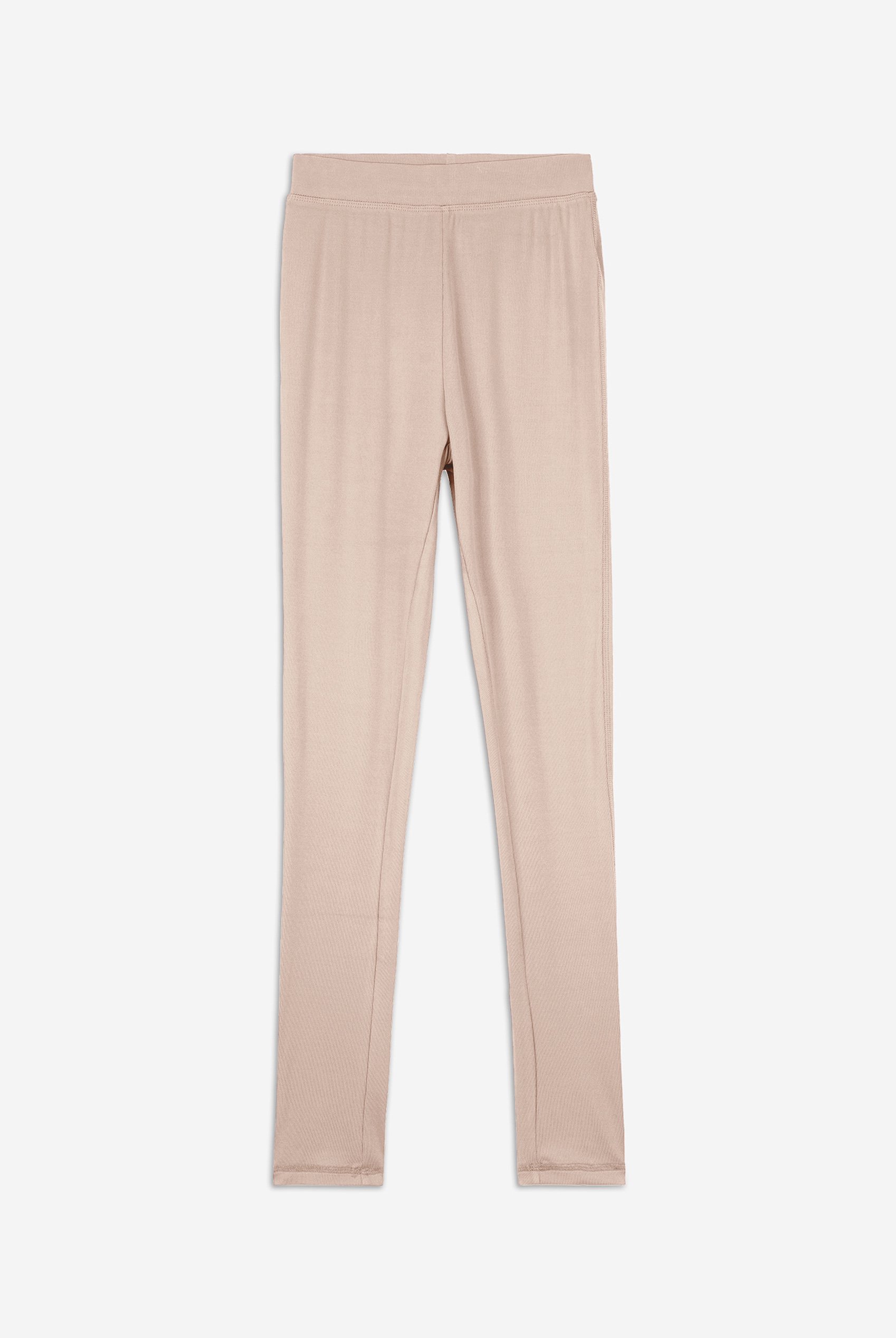 Womens High Waist Ribbed Leggings