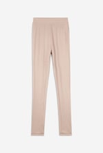 Womens High Waist Ribbed Leggings