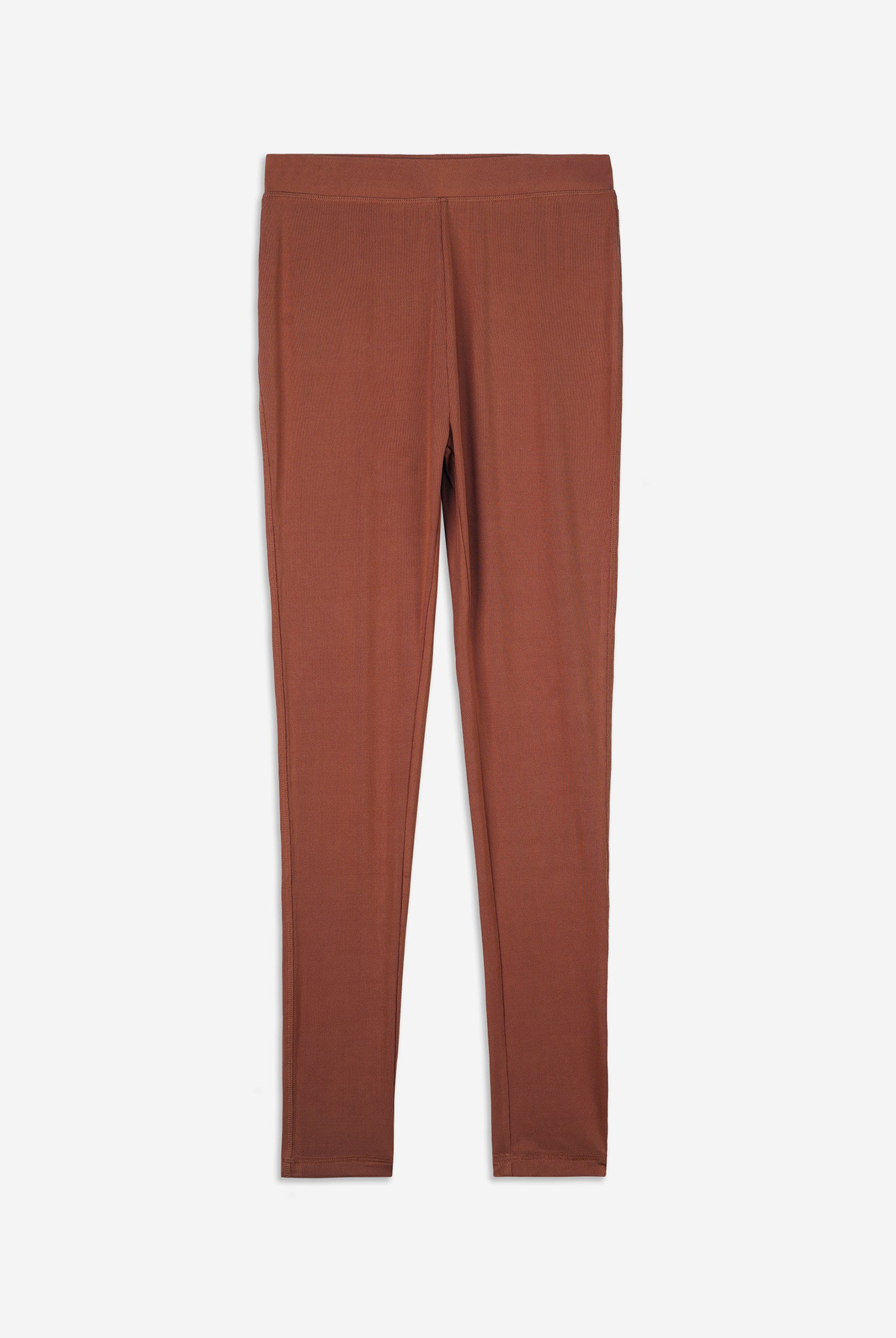 Womens High Waist Ribbed Leggings