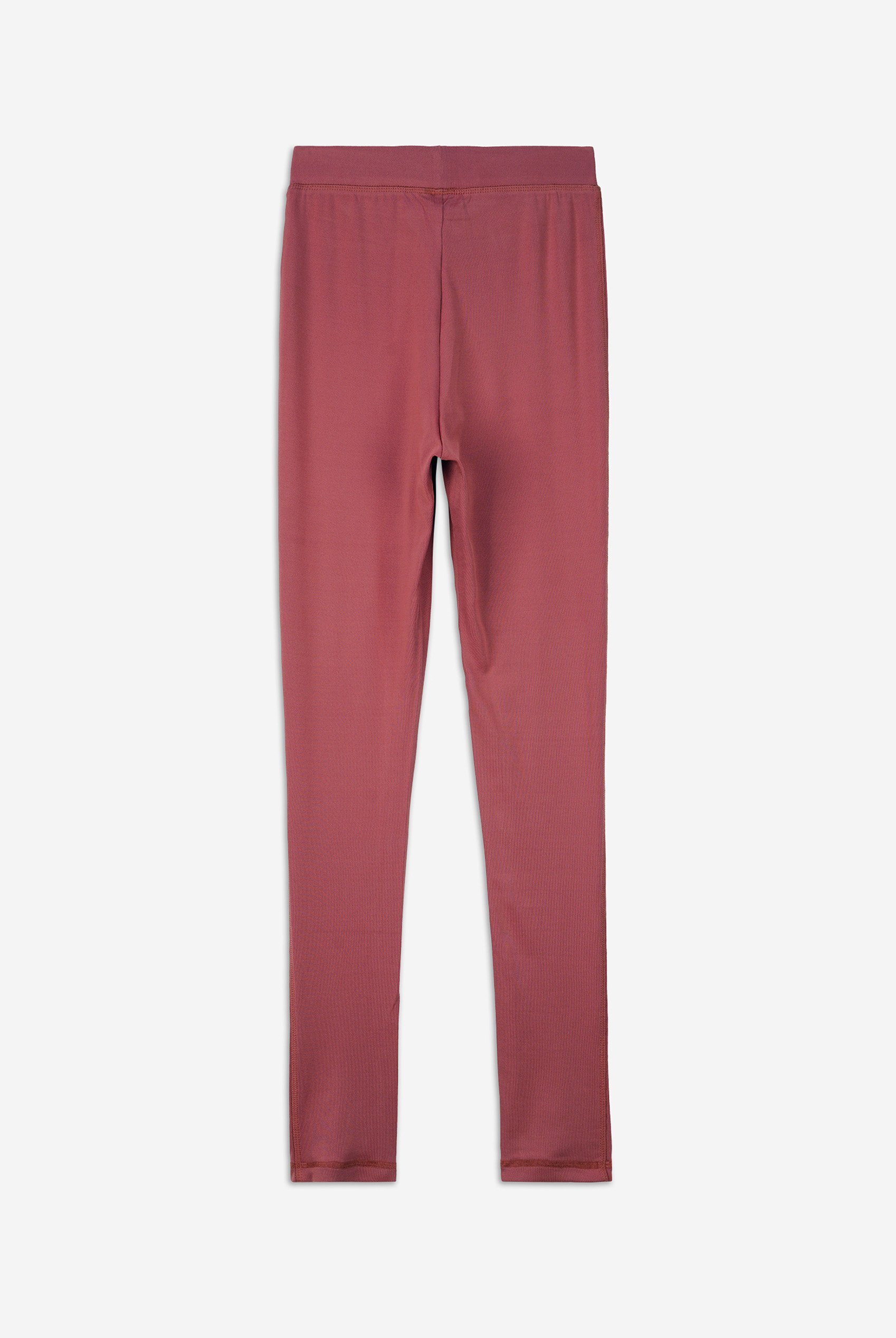Womens High Waist Ribbed Leggings