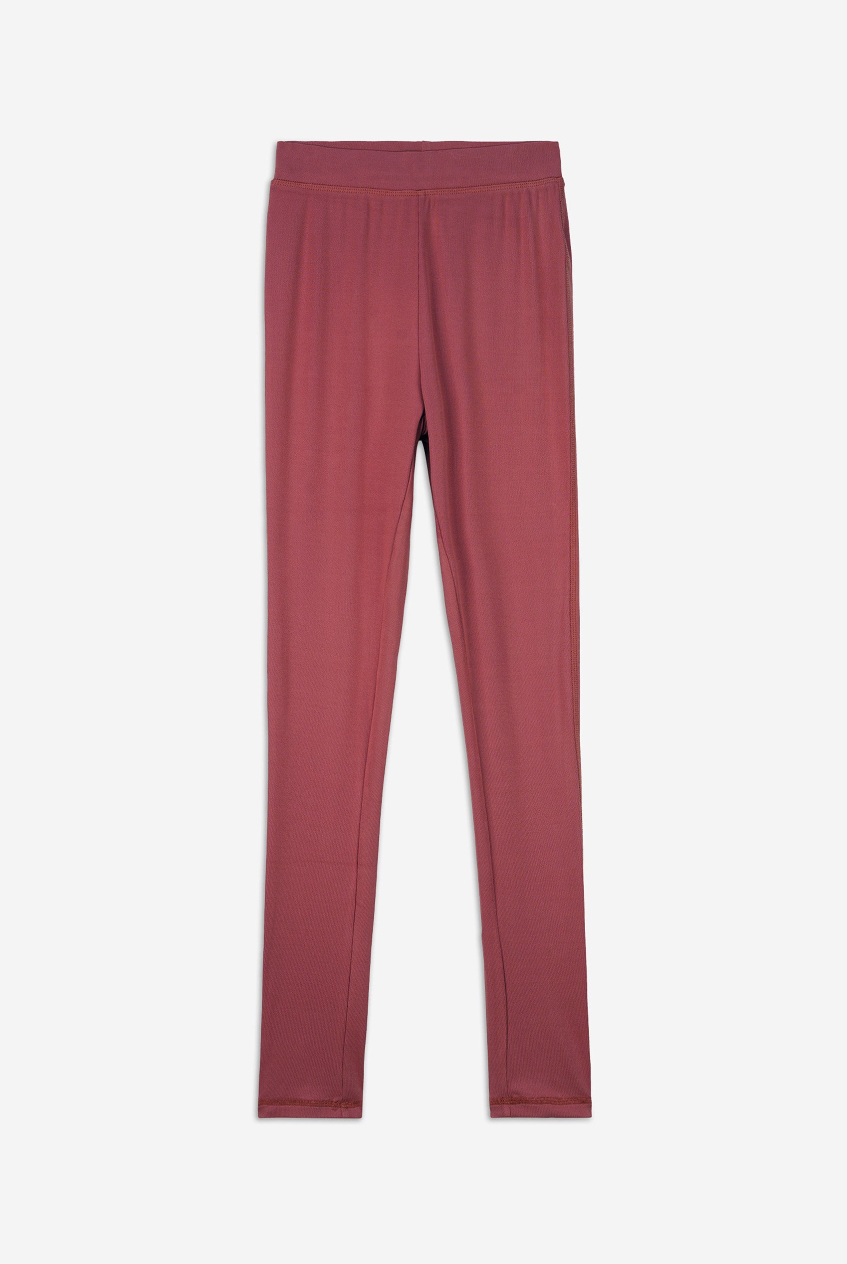 Womens High Waist Ribbed Leggings