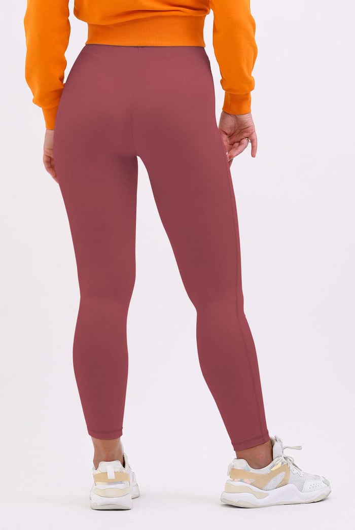 Womens High Waist Ribbed Leggings