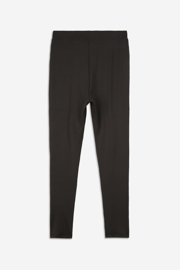 Womens High Waist Ribbed Leggings