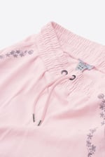 Split Back Terry Midi Skirt