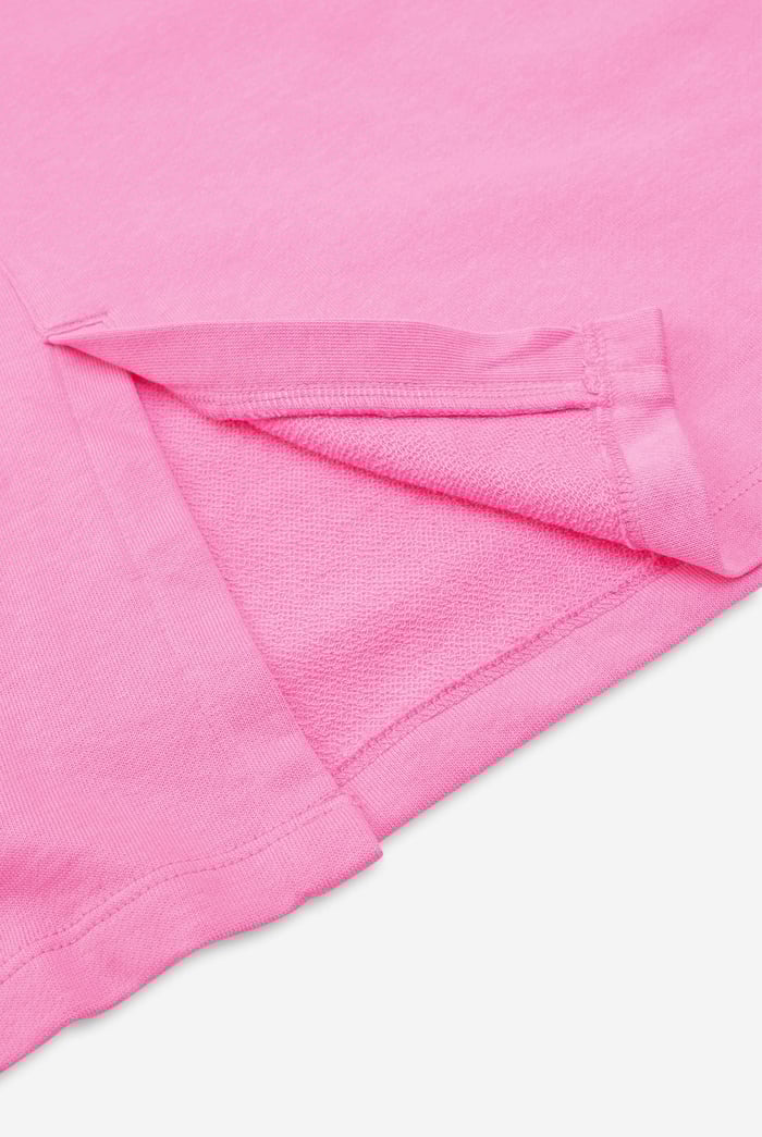 Split Back Terry Midi Skirt