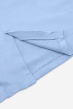 Split Back Terry Midi Skirt