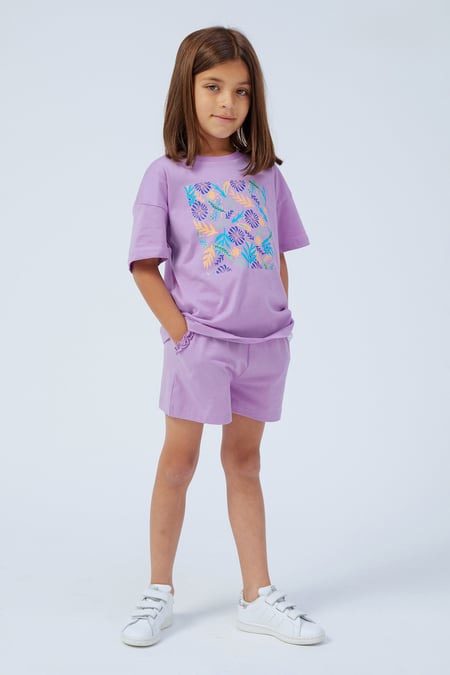 Frilly Pocket Jersey Shorts