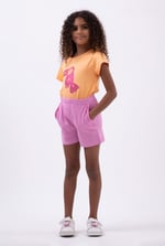 Frilly Pocket Jersey Shorts