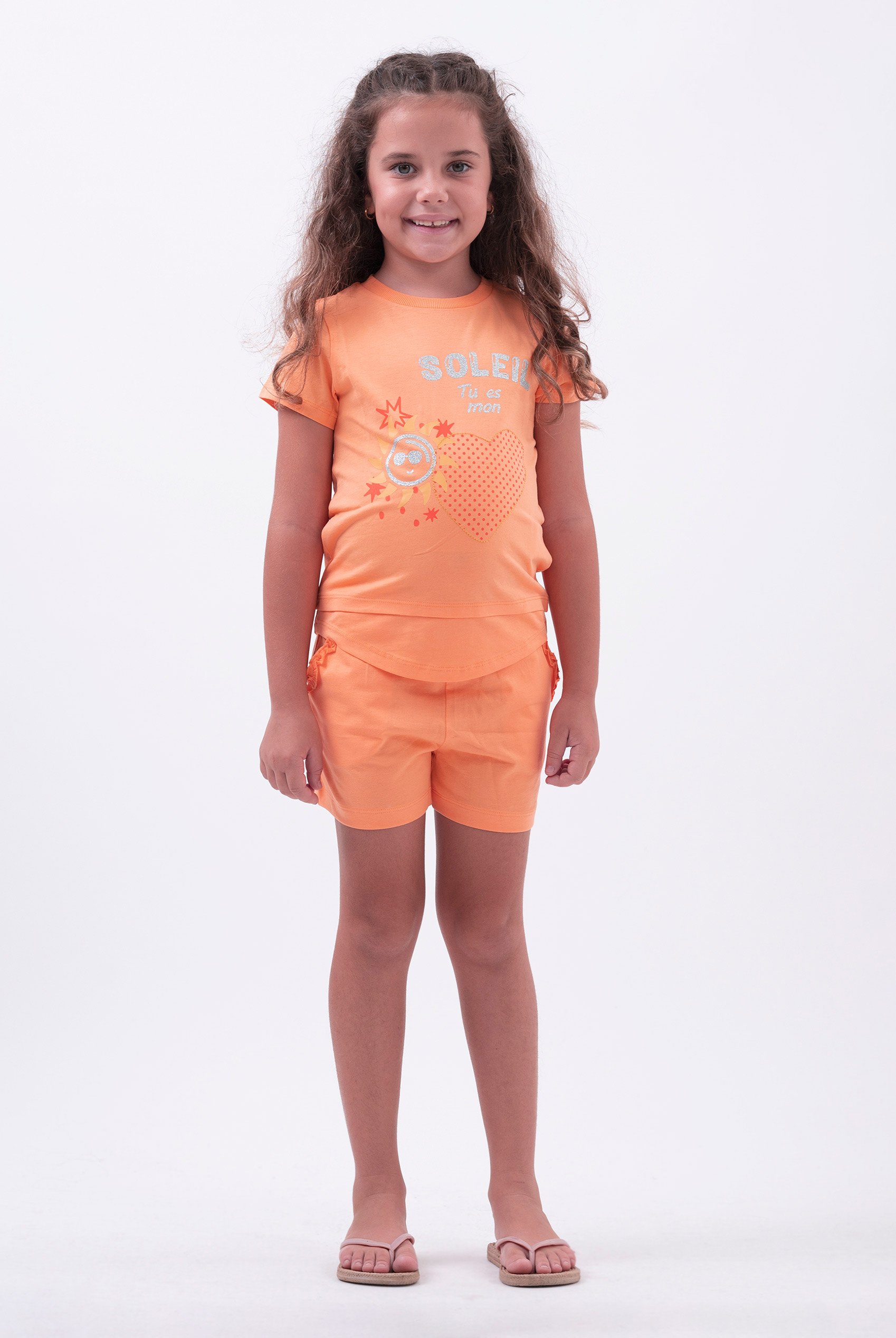 Frilly Pocket Jersey Shorts