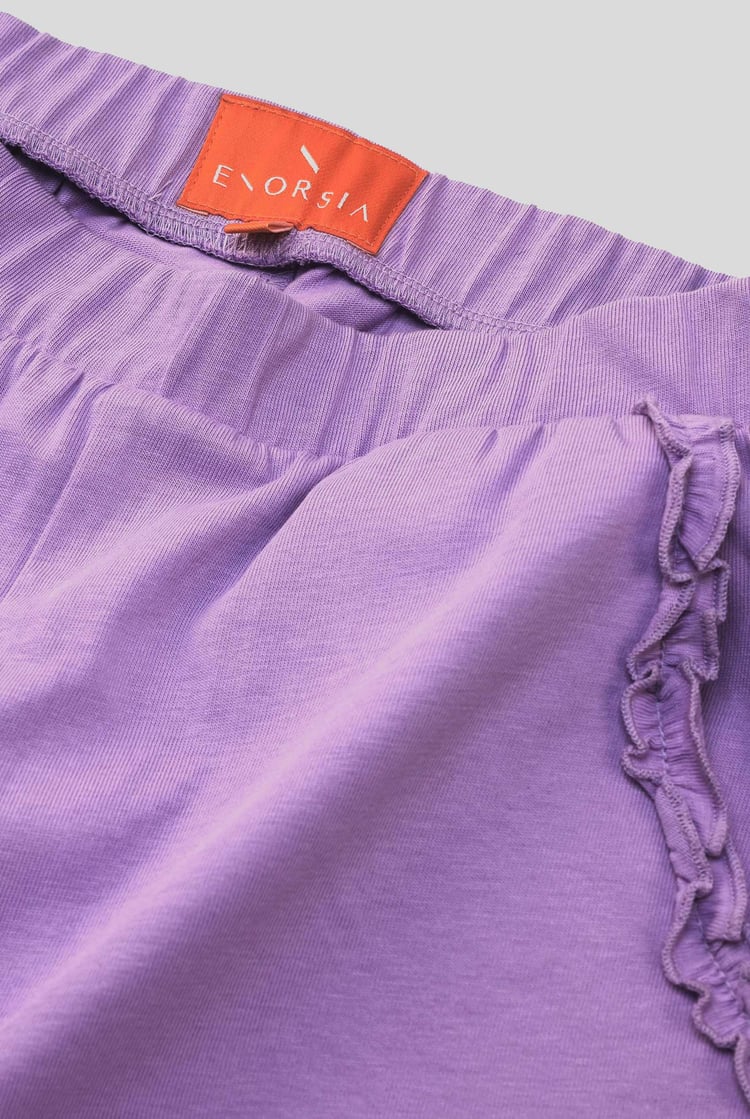 Frilly Pocket Jersey Shorts