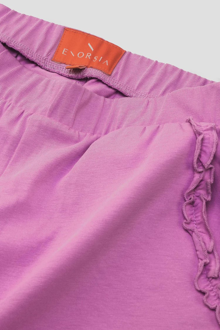 Frilly Pocket Jersey Shorts