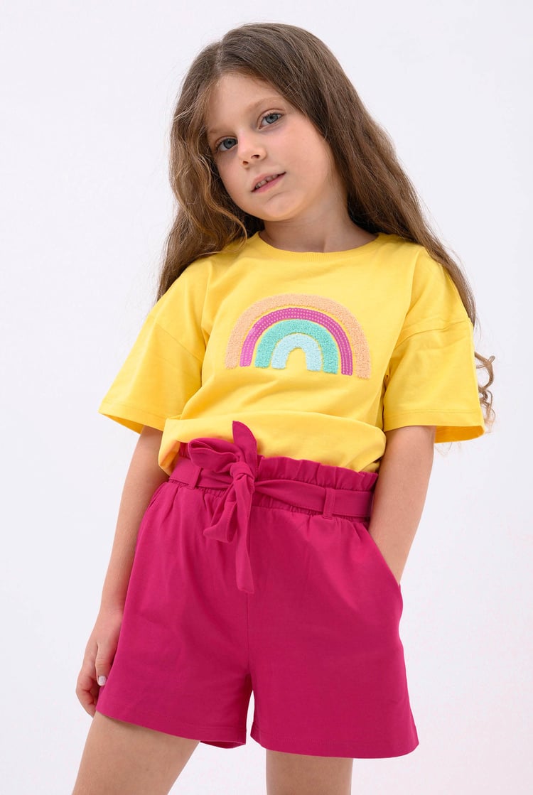 Paper Bag Jersey Shorts